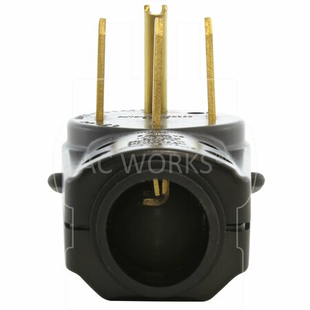 Ac Works RV/Range/Generator 50 Amp NEMA 14-50P DIY Assembly Plug AS1450P